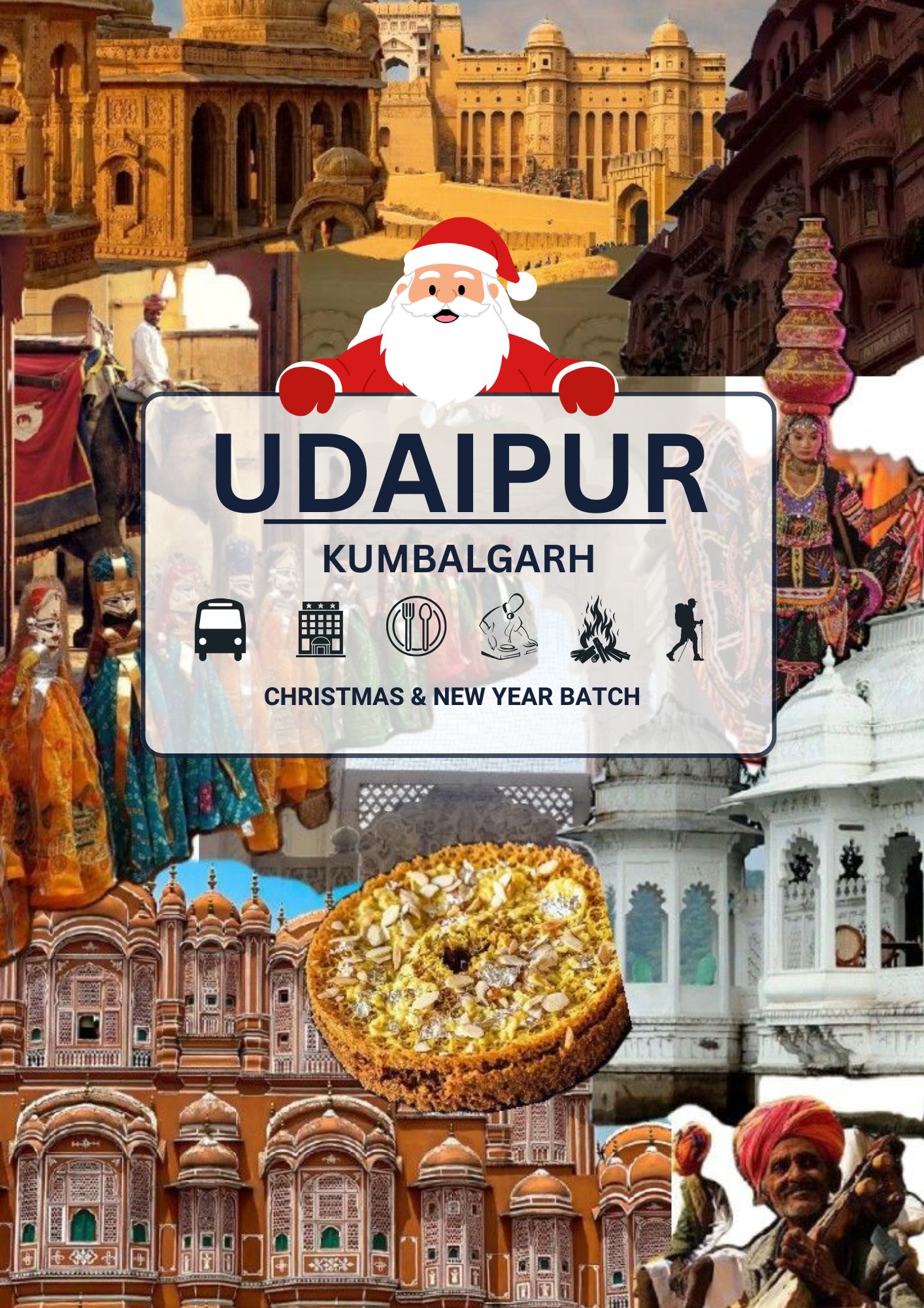 Udaipur Kumbhalgarh Christmas and New Year